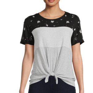 Junior Short cuffed sleeve top